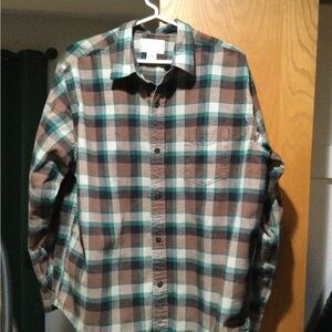 Filson plaid flannel mens shirt